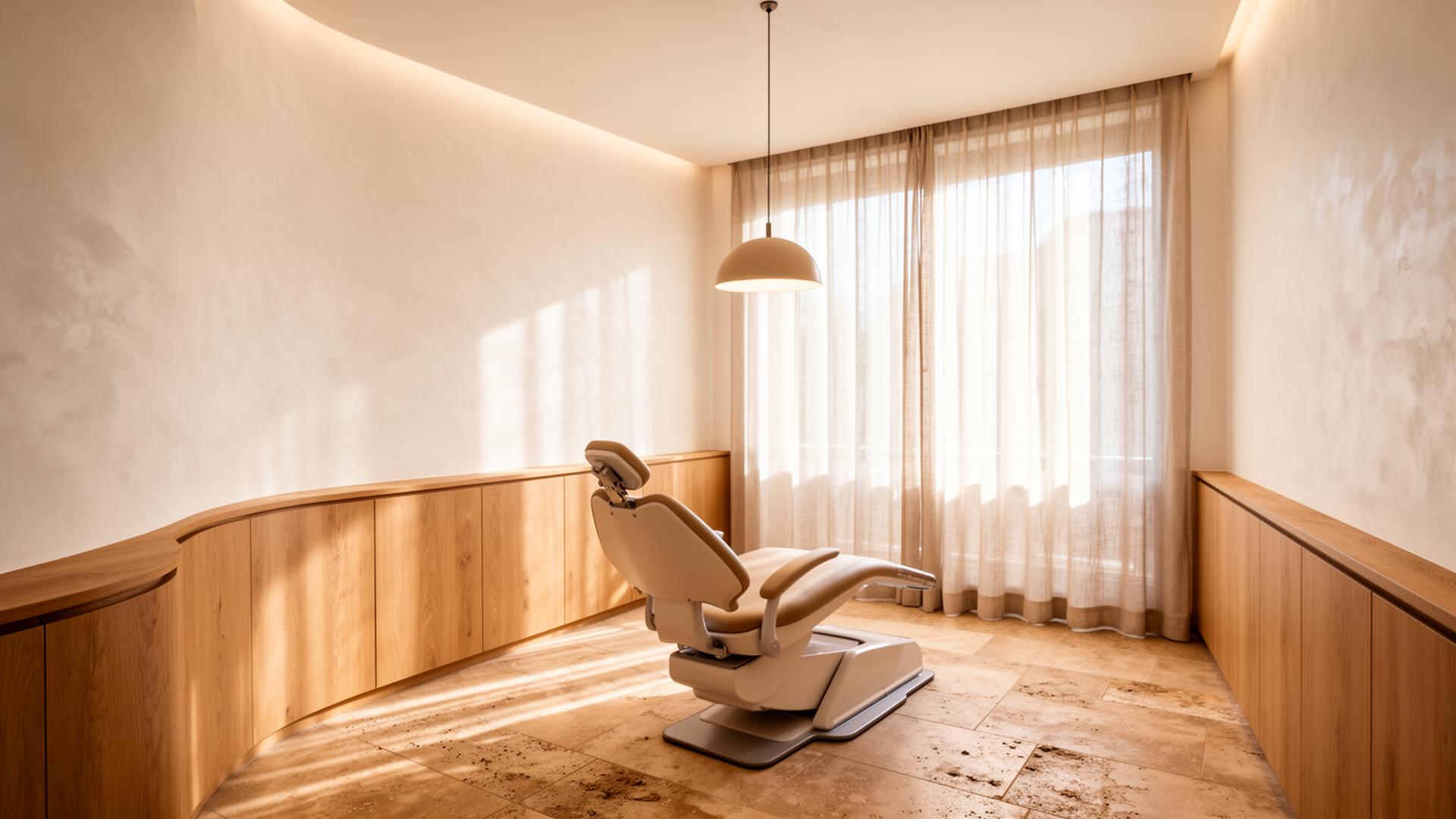 Modern dental treatment suite